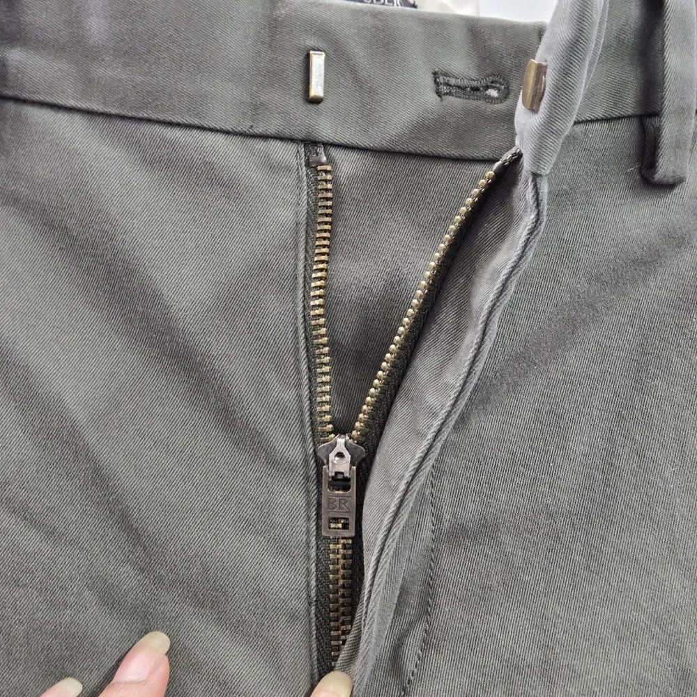 Banana Republic Men Pants 30X32 Green Chino Aiden Slim 27